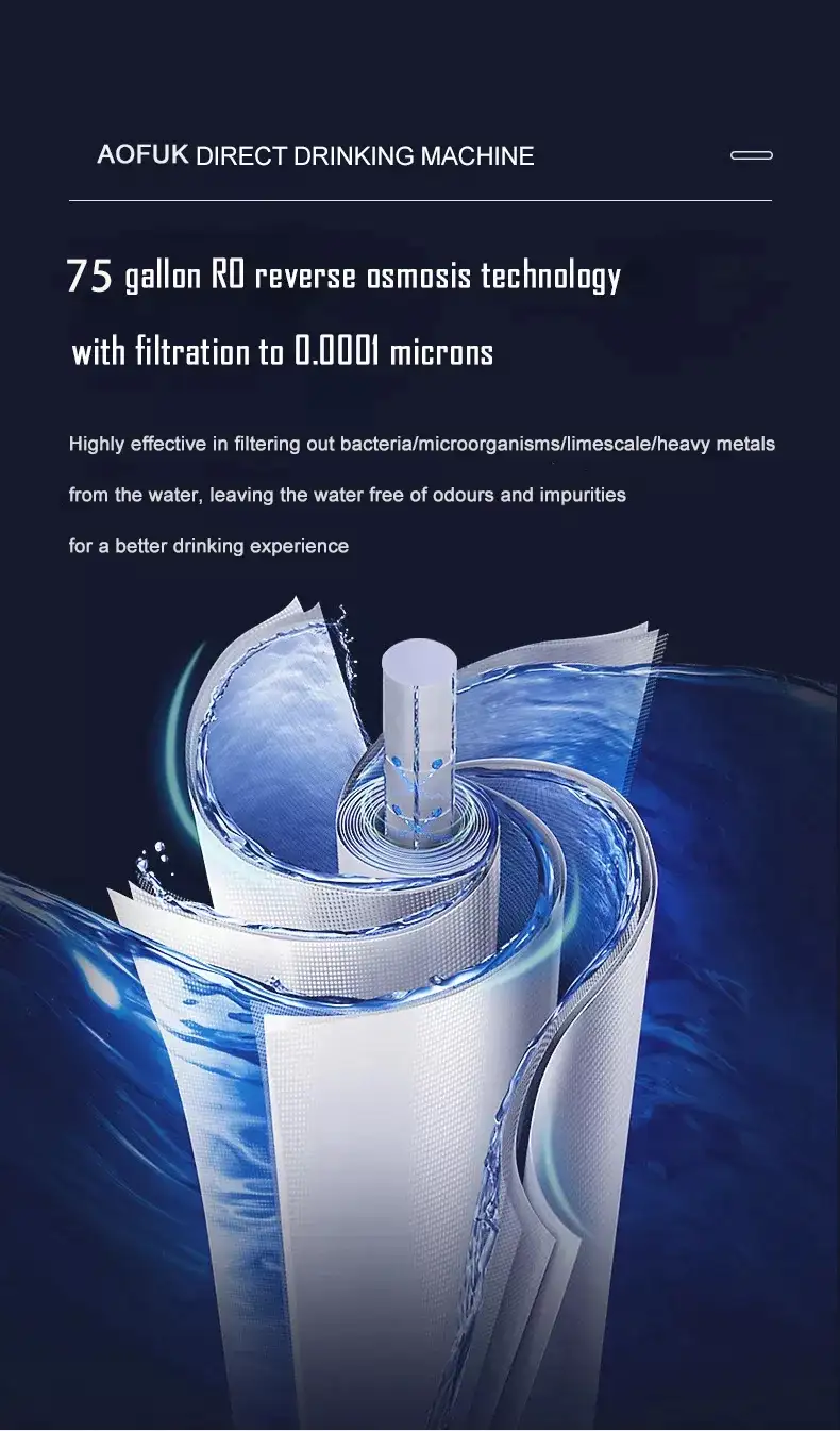 Hot and Cold RO Water Dispenser faucets