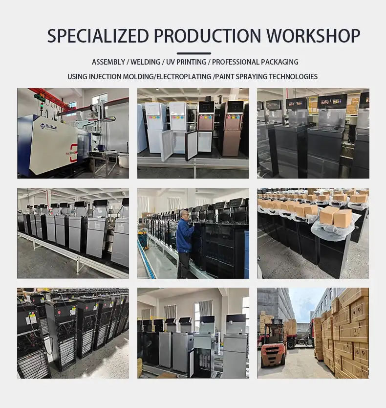 RO Water Dispenser with Child Lock detachable tray